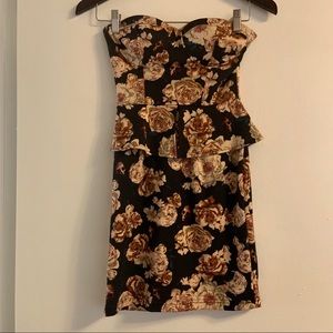 Macy’s Material Girl Skulls & Roses Dress